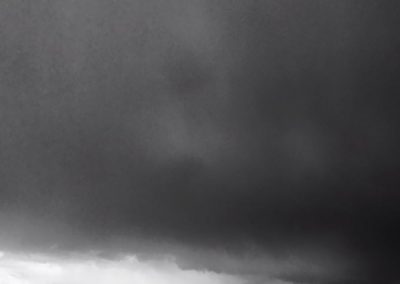 Plaza de Castilla, Madrid, Nubes negras, tormenta de verano